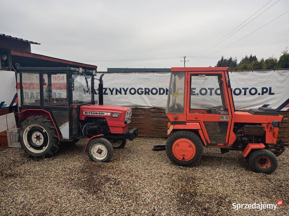 ODŚNIEŻANIE akcja zima Ciągnik Komunalny Solarka