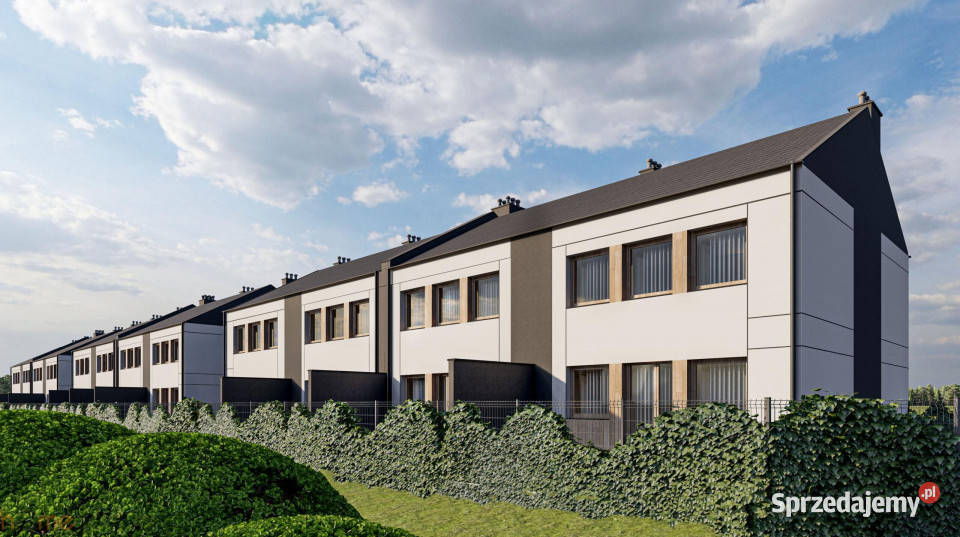 sprzedaży domu bliźniaka 13304m2 Siechnice asfalt