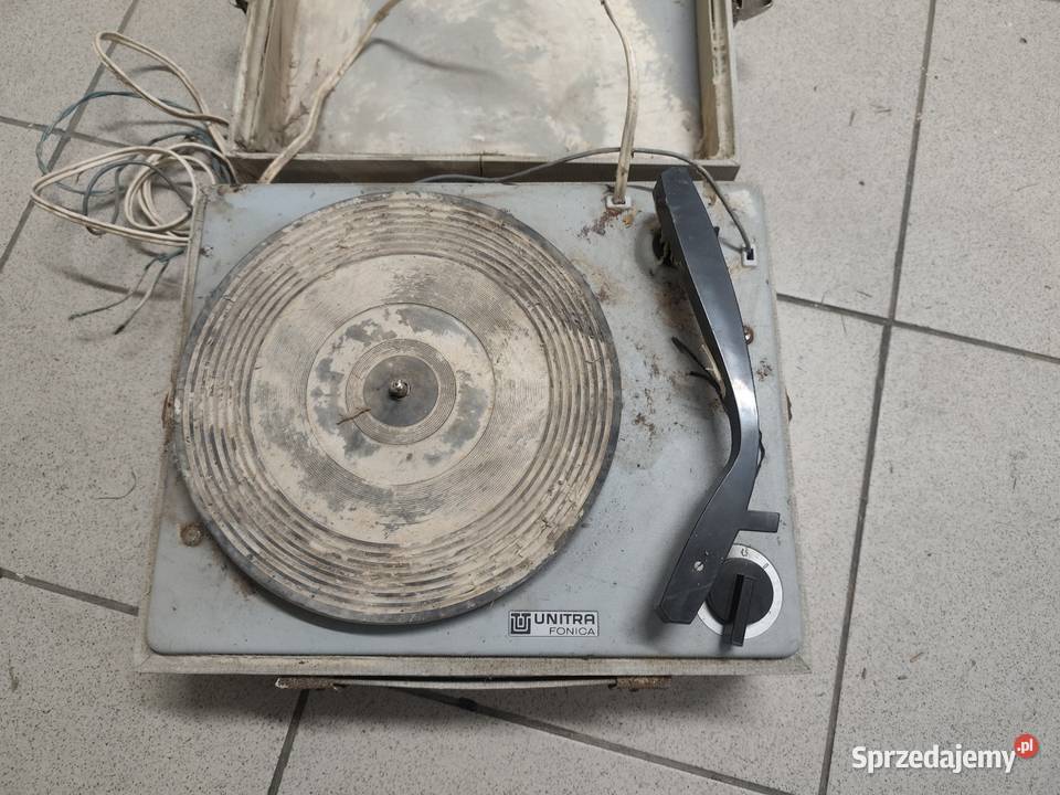 Zabytkowy gramofon Aster Unitra Fonica Gramofony Rzeszów