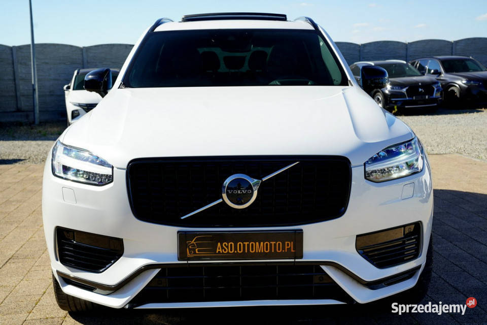 Volvo XC 90 RECHARGE panorama FUL LED 7os progi kamera cofania Otmuchów