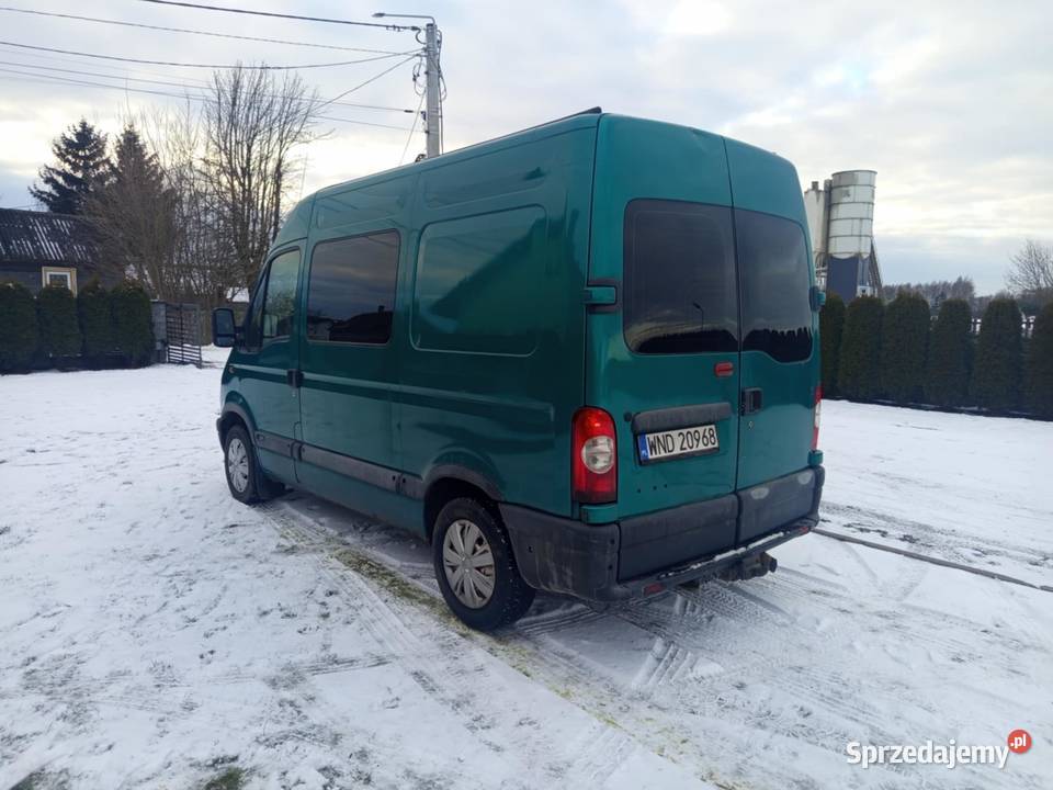 Renault Master 28 DTI 2001 brygadówka nieuszkodzony mazowieckie Wierzbica