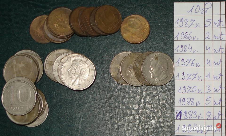Monety kolekcjonerskie Warszawa sprzedam