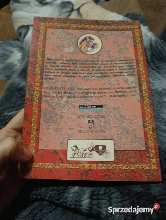 Mały lord Frances Hodgson Burnett Poznań sprzedam
