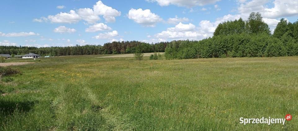 Działka 1000m2 Skrybicze warunki zabudowy podlaskie