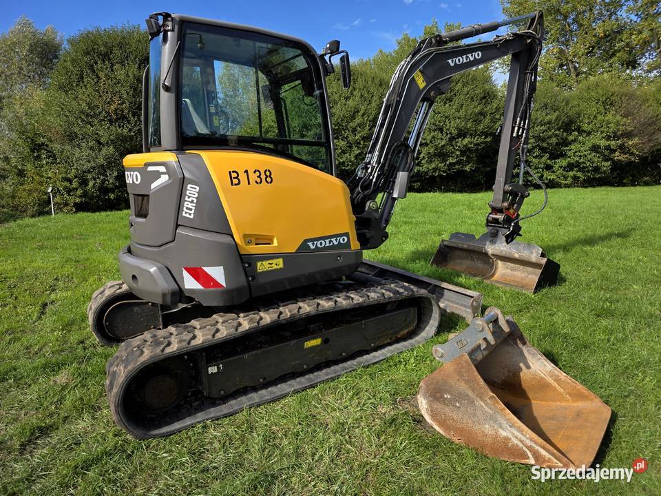 VOLVO ECR50D minikoparka o wadze 5 ton 2018 2348 Zielona Góra