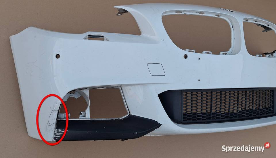 BMW 5 F10 F11 MPAKIET ZDERZAK PRZÓD PRZEDNI lubuskie Bieleń
