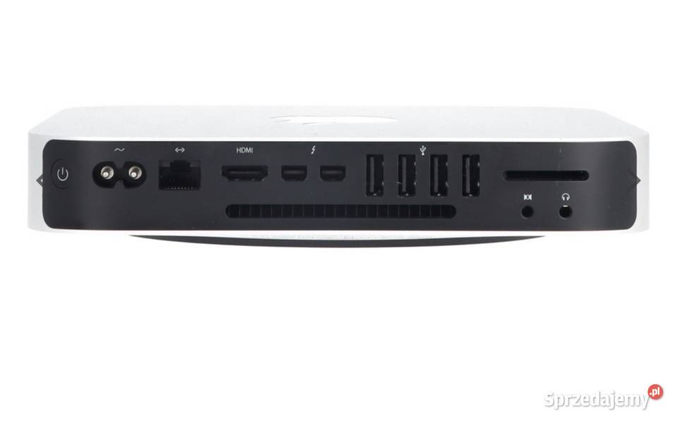 Komputer Mac Mini i5 256gb ssd najnowszy iOS Pamięć RAM 16