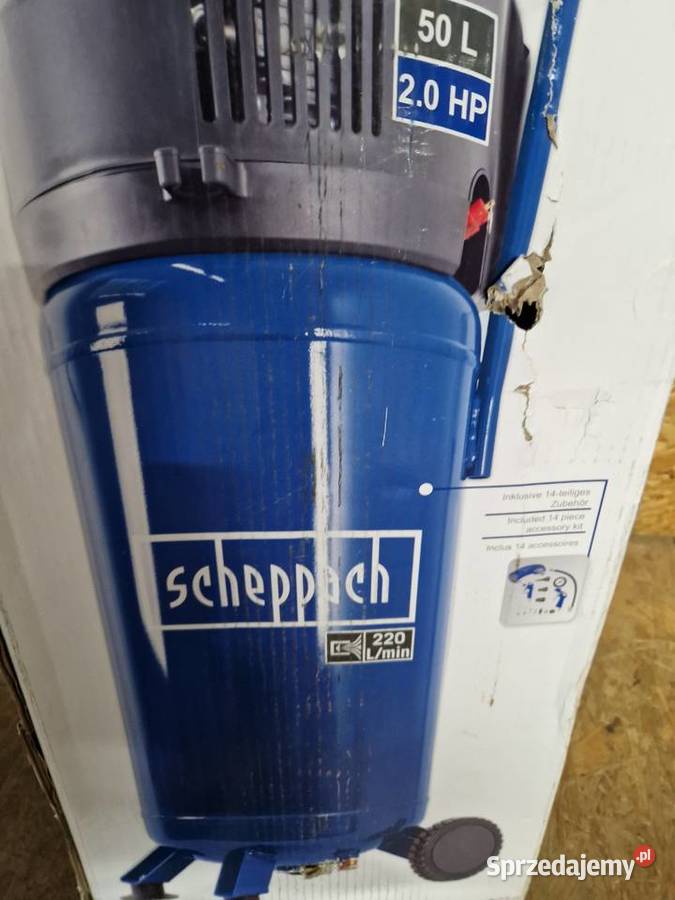 Kompresor bezolejowy Scheppach HC51V 50 l 10 bar elektryczny  Głogowa