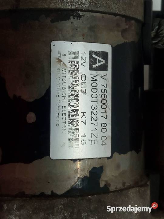 ROZRUSZNIK 755001780 16 VTI Peugeot 207 I