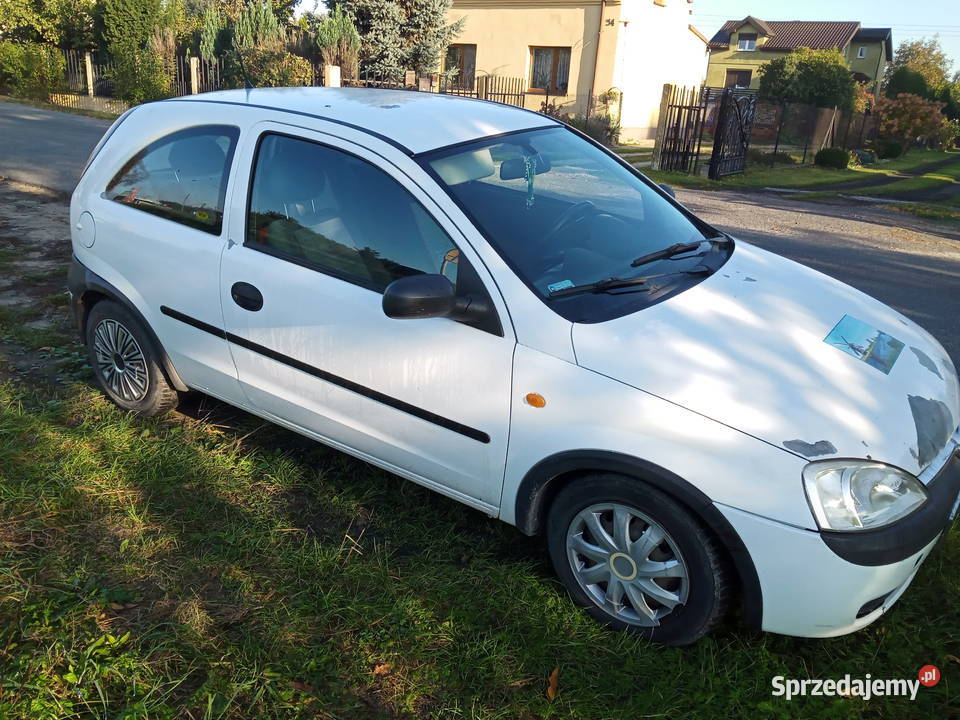 Opel Corsa C bez korozji Ocynk 2003r 17 CDTI w łódzkie Piotrków Trybunalski