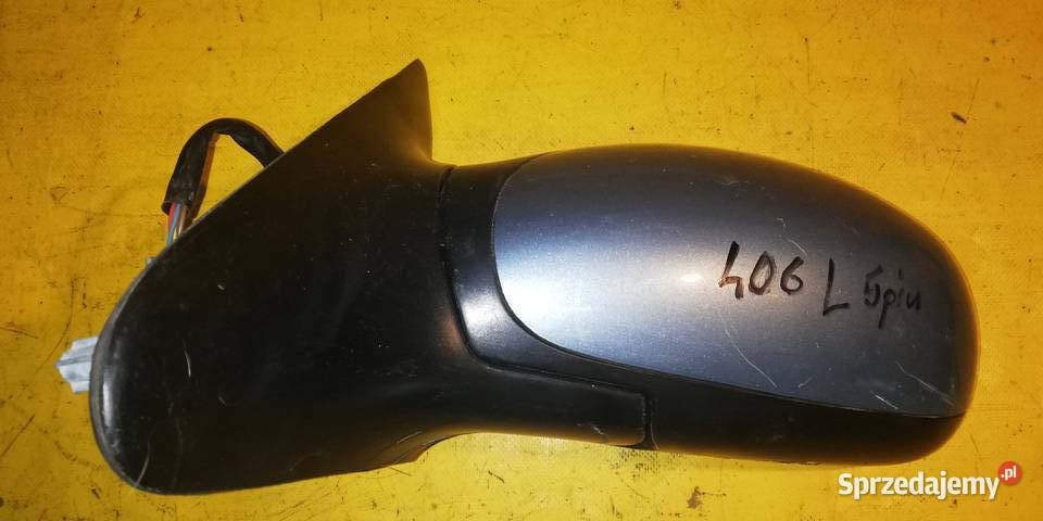 lusterko lewe elektryczne Peugeot 406 r9904 lusterka zewnętrzne Piotrków Trybunalski
