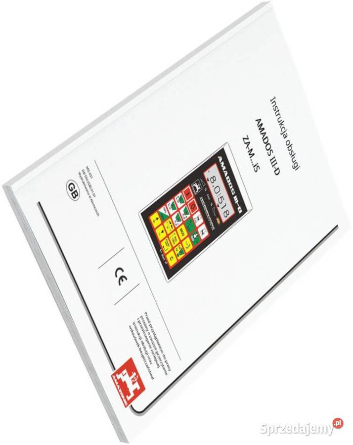 Amazone ED control Instrukcja katalog Szamotuły