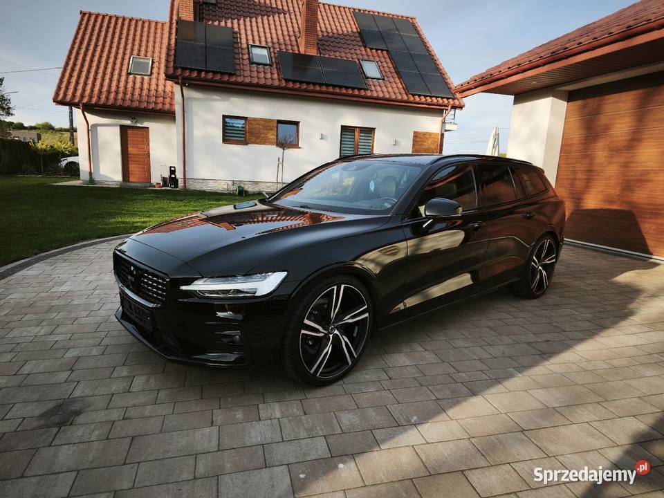 v60 volvo rdesign 20 D highbeam black edition VAT marża Morawica sprzedam