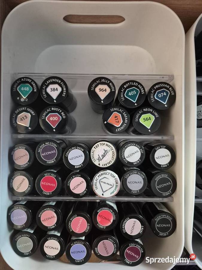 Lakiery hybrydowe neonail I semilaca Dla kobiet Iława
