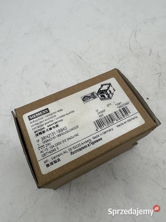 Siemens 3RH21311BB40 Stycznik 10A Warszawa