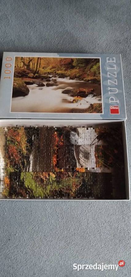Puzzle ułożone 1000 natura Piekary Śląskie