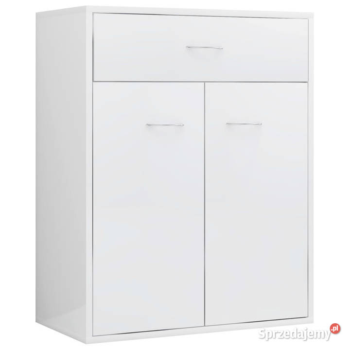 Szafka biała z połyskiem 60x30x75 materiał mazowieckie Warszawa sprzedam