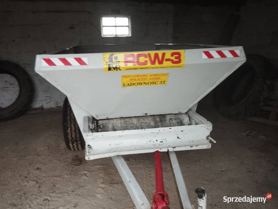 Rozsiewacz wapna RCW nieuszkodzony Radzyń Podlaski