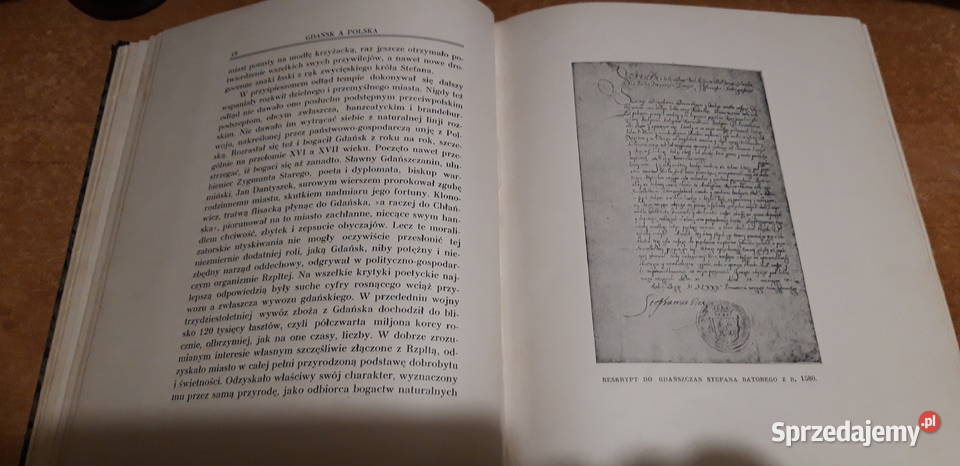 GDAŃSK A POLSKA SZ ASKENAZY 1923 OPR ILUSTR STAN Iwno