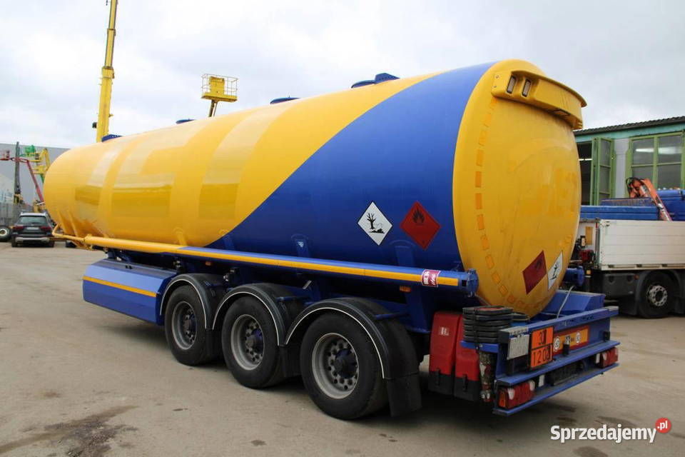 Naczepa doprzewozu paliwa cysterna didrl benzyns 33000kg Warszawa
