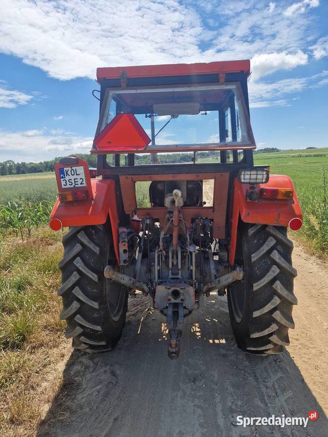 Traktor MF 255 nie pracował w polu był jako TAXI Wolbrom