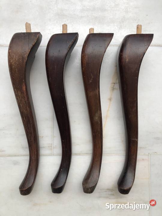 Stare bukowe nogi ludwikowskie 39 39.5cm