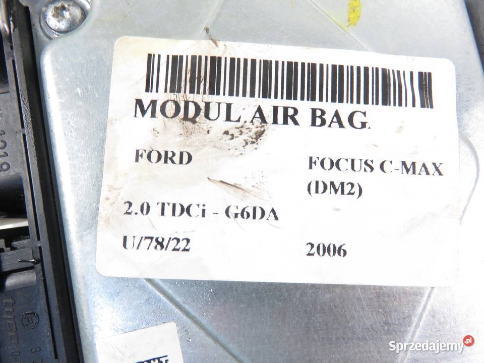 MODUŁ AIRBAG FORD FOCUS C 3M5T14B056BG