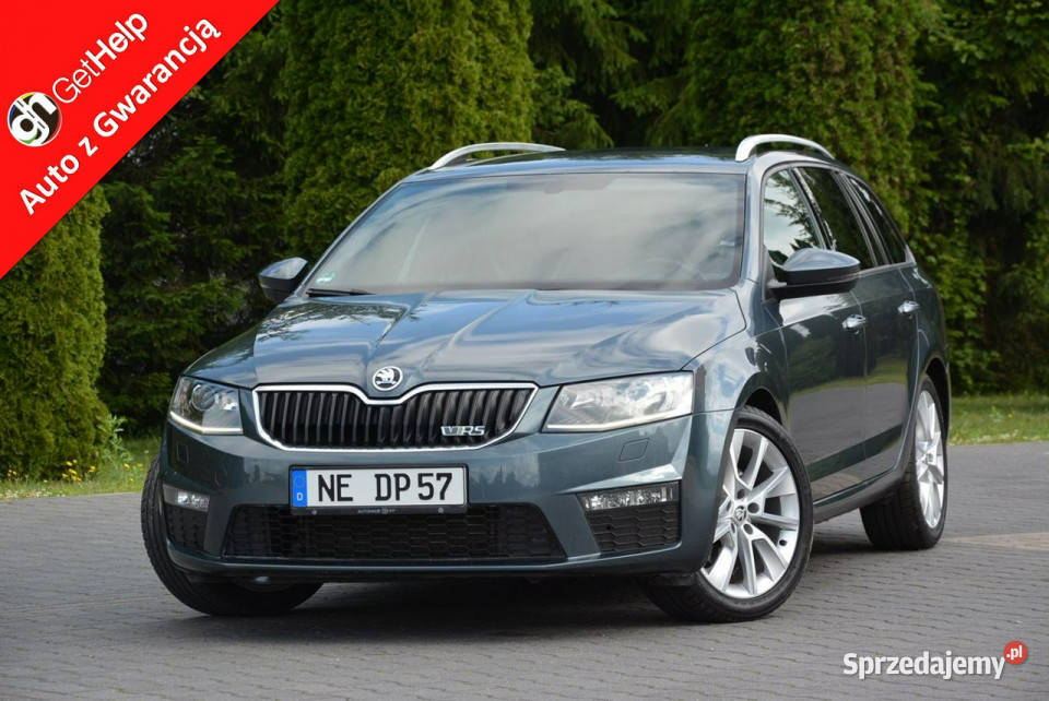 koda Octavia 20TDI184 VRS Duża Navi BiXenon Ledy bluetooth Ostrów Mazowiecka