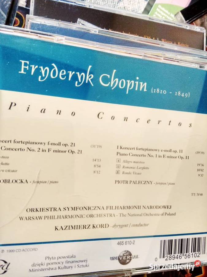 Chopin Orkiestra Symfoniczna Filharmonii CD Warszawa