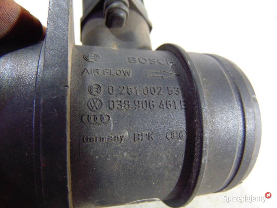 PRZEPŁYWOMIERZ VW PASSAT B5 GOLF IV 038906461