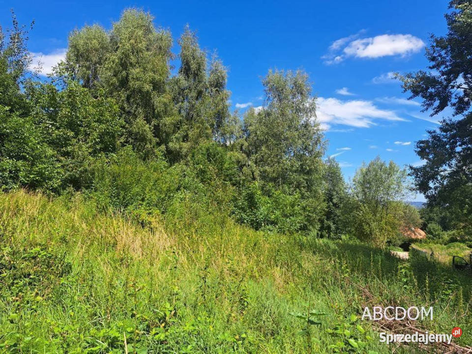 Nielepicedzialka budowlana w otoczeniu zieleni Nielepice