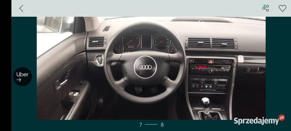 Audi A4 B6 18T 150 2001 r 216000km śląskie Bytom