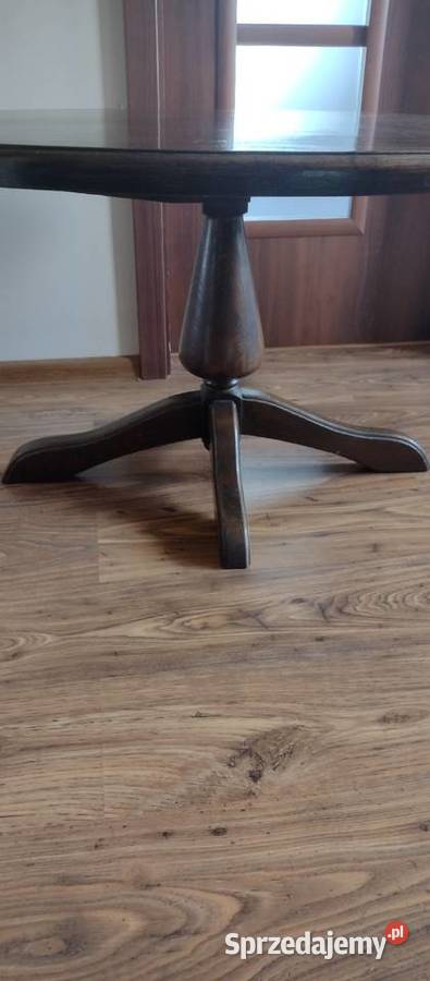 Ława dębowa owalna świętokrzyskie Brzechów sprzedam