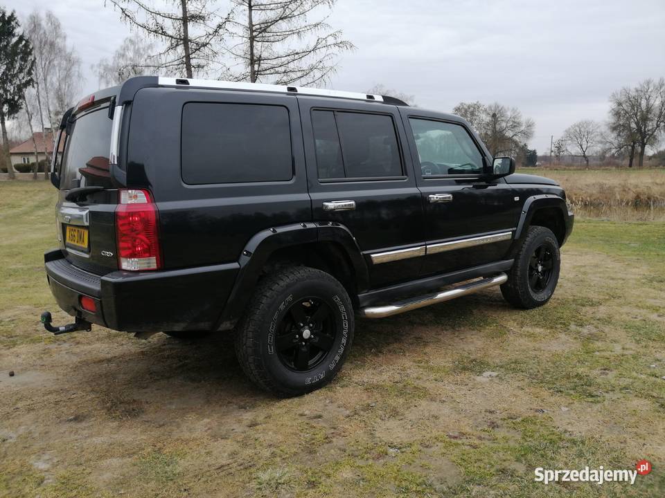 Jeep comander 30crd om642 silnik mercedesa czarny lubelskie Hrubieszów