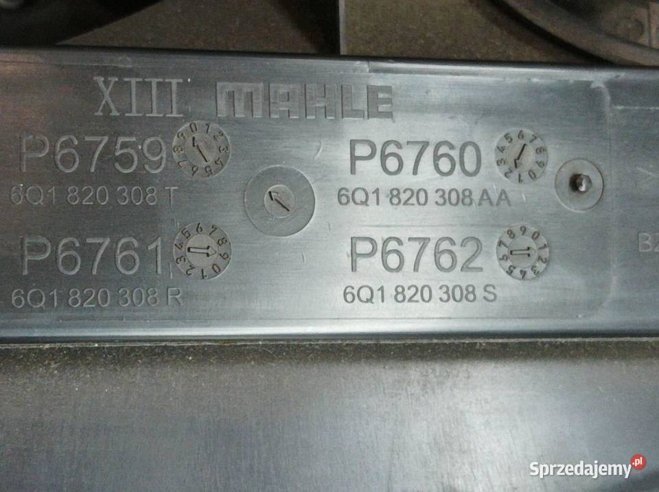 NAGRZEWNICA MANULANA AC 6V1816001B Skoda Fabia świętokrzyskie
