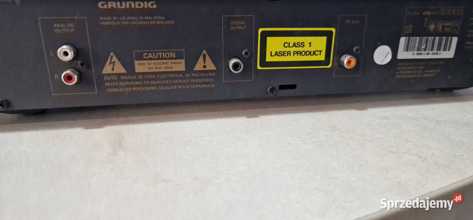 odtwarzacz kompaktowy CD player Grundig CLCD6 CL sprzedam