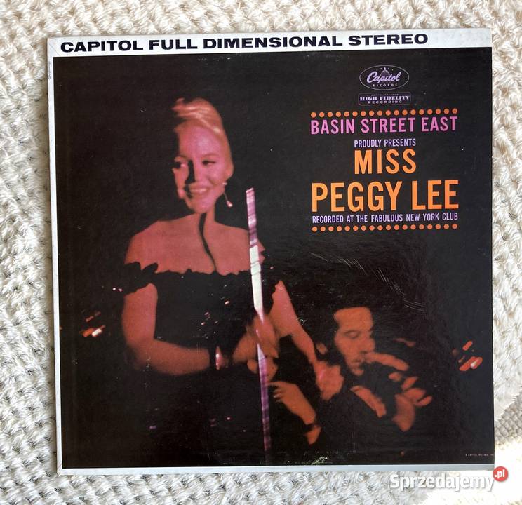 Miss Peggy Lee Peggy Lee At Basin Street East płyta winylowa Szczecin