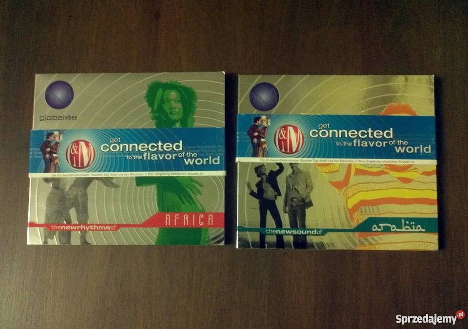 Komplet 5 płyt CD audio rytmy świata CD śląskie Dąbrowa Górnicza