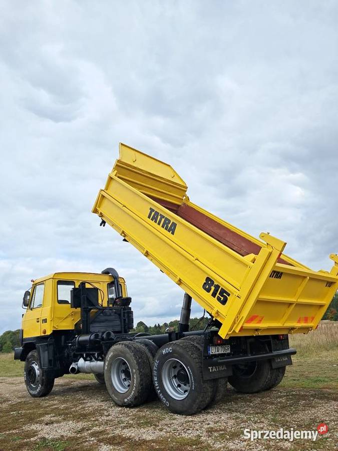 TATRA T815 WYWROTKA KIPER 6X6 Stan wzorowy 16000cm3 lubuskie Gorzów Wielkopolski