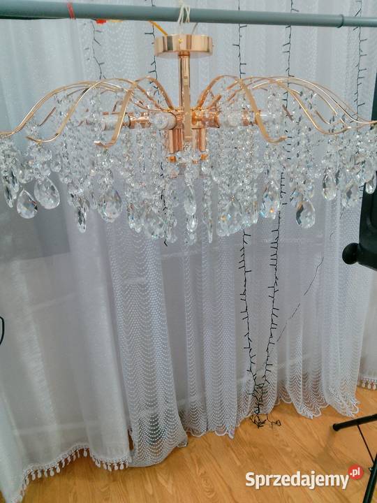 Żyrandol kryształowy Zamość sprzedam