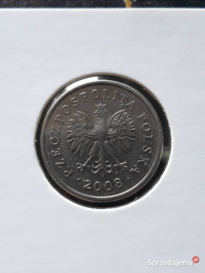 1 złoty 2008 r 1 około menniczy wielkopolskie