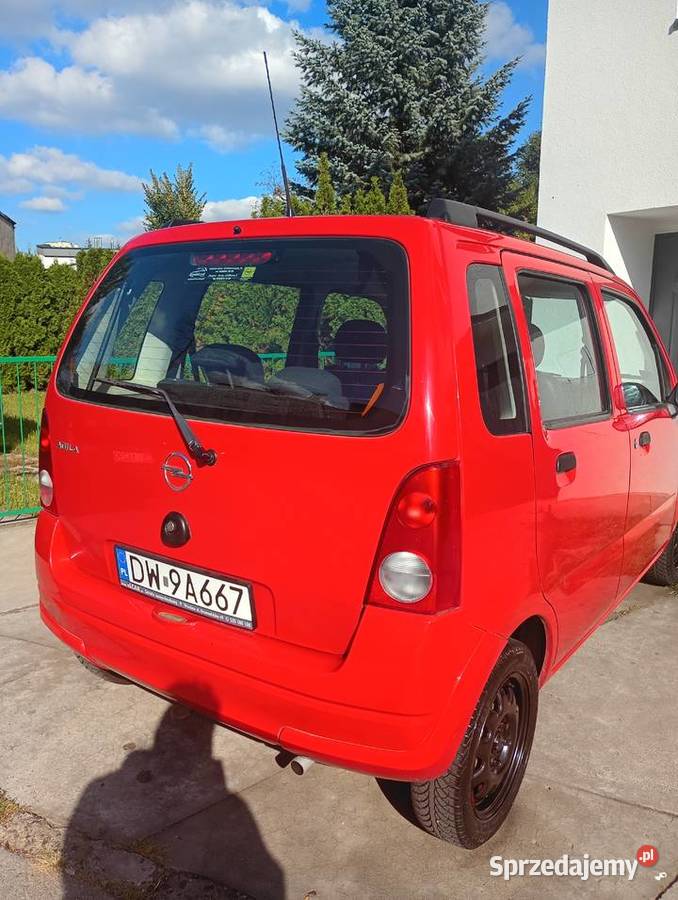 Opel Agila 10 2006 lift prywatnie 65KM Agila Łódź