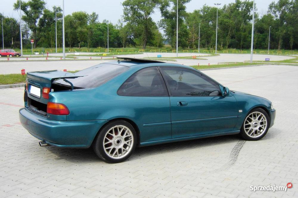 Honda Civic Coupe welurowa tapicerka Toruń