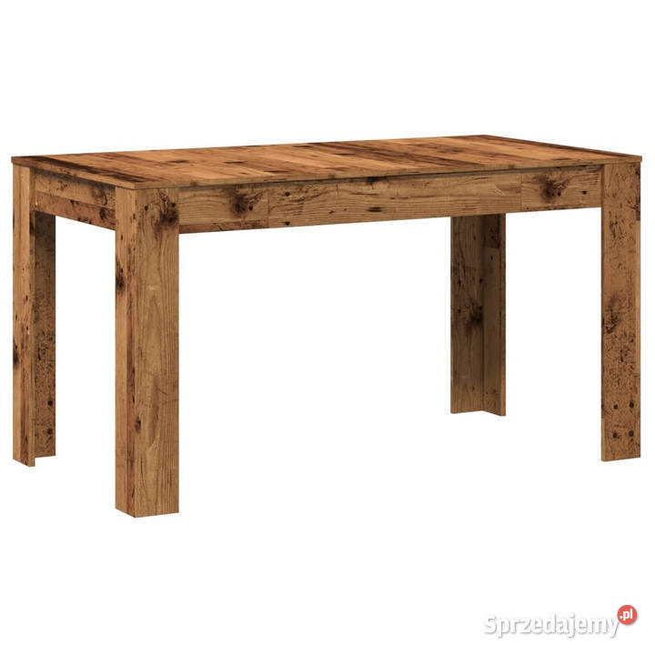 Stół jadalniany stare drewno 140x745x76 WM856572 Stoły mazowieckie Warszawa