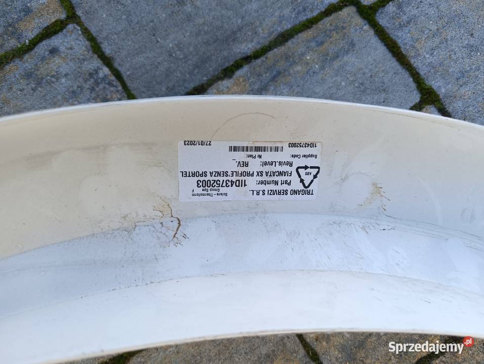 Listwa boczna z nadkolem Kamper Trigano Rapido Odrowążek sprzedam