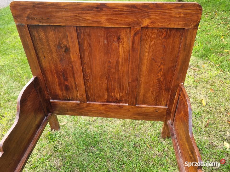 Łóżko Biedermeier antyczne Piła