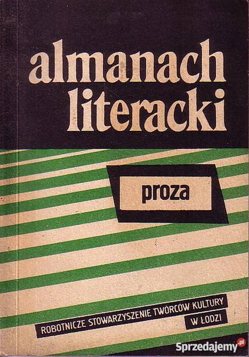 0721 ALMANACH LITERACKI PROZA SŁOWO WSTĘPNE Czyrna