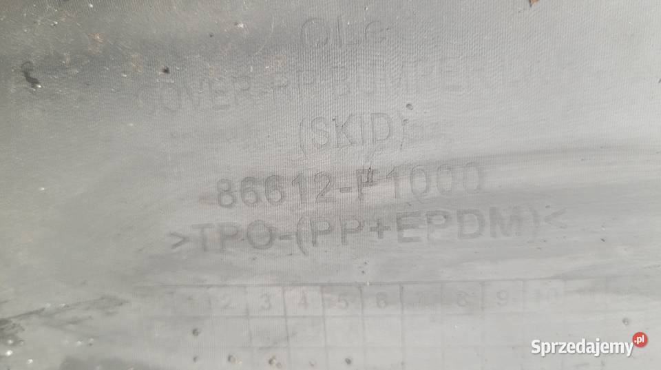 KIA SPORTAGE IV 15 DOKŁADKA SPOILER ZDERZAKA TYŁ