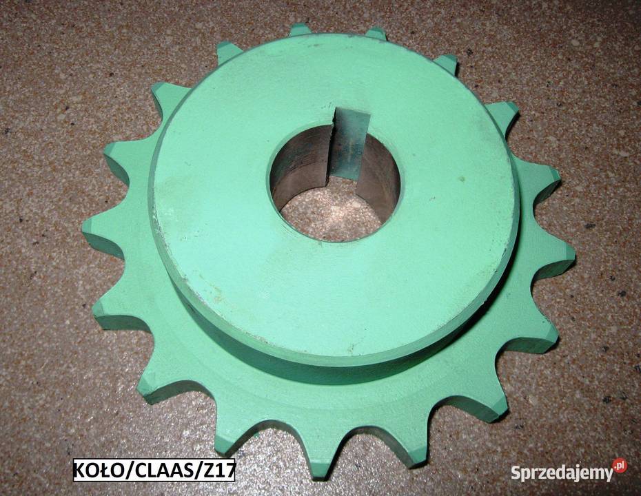 Koło łańcuchowe Z17 1 fi 35 mm do prasy Claas Czekanów