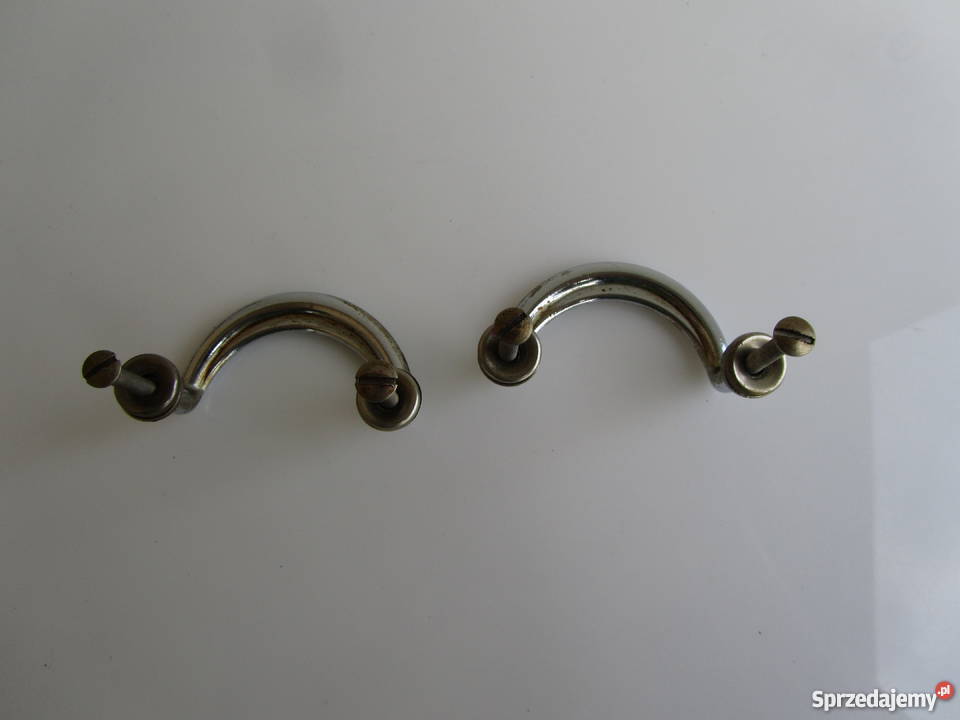 Uchwyt meblowy metalowy kpl 2 z PRLu Olecko